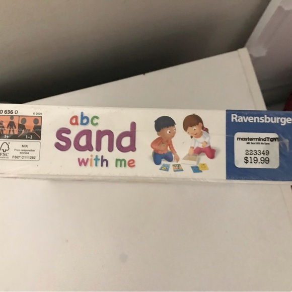 Ravensburger ABC Draw with Me Sand Learning Toy Ages 3+ - Picture 3 of 3